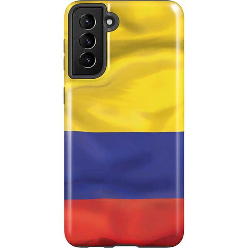 Colombia Flag Galaxy S21 Plus 5G Pro Case